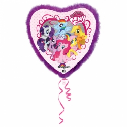 Balon foliowy My Little Pony z marabou 81 cm